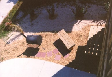 Grill Area from Deck Above