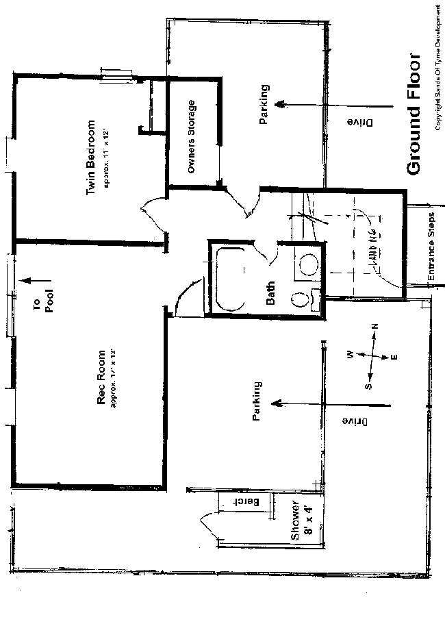 Floor plan for the Ground floor