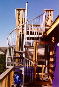 Spiral Stairs to Observation Deck