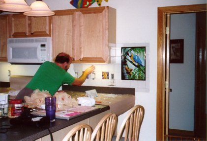 Installing Tile Backsplash Setp 2002